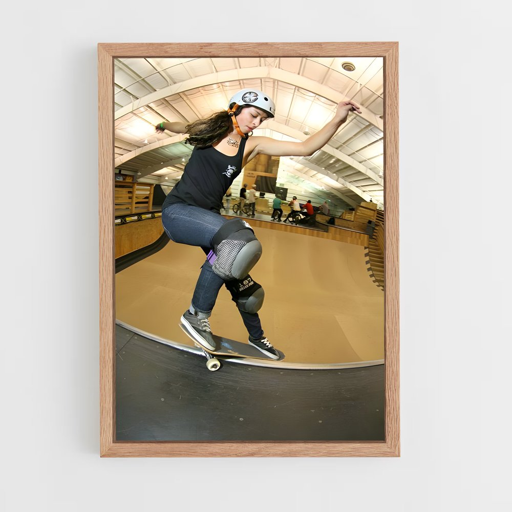 Poster Lizzie de armanto – affiche Skateboard (vue 4)